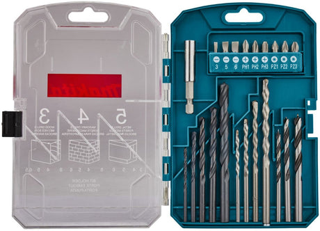 Makita Bohrschrauben-Bit-Set 22-teilig – P-44002