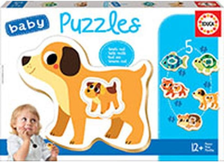 Educa - Puzzle - 12 Monate Tiere