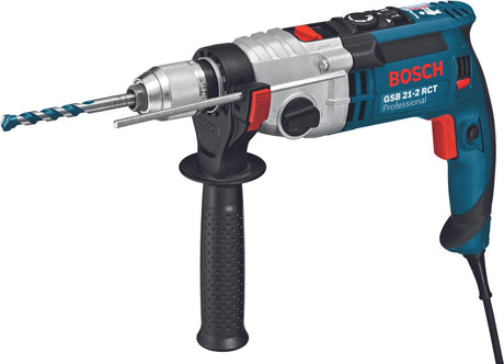 Bosch Schlagbohrmaschine GSB 21-2 RCT (Tiefenanschlag 210 mm, Handgriff, Schnellspannbohrfutter 13 mm)