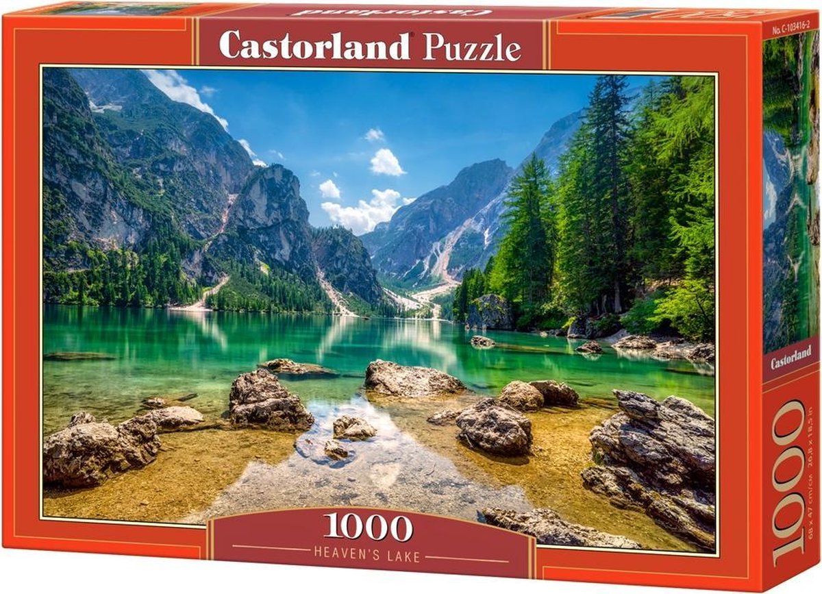 Selecta Castorland Puzzle Himmelssee, 1000 Teile.