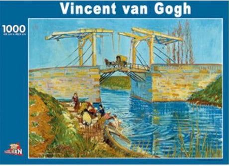 Puzzle-Mann Vincent van Gogh: Die Brücke in Arles