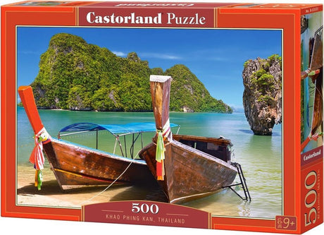 Castorland Khao Phing Kan, Thailand – Puzzle – 500 Teile – Satin-Finish – perfekte Passform – europäische Qualität