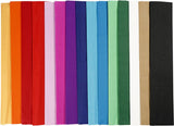 Creativ Company Crepe Papier - Grundfarben, 15st.