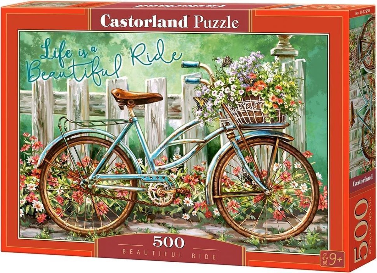 Selecta Castorland Puzzle Schöne Fahrt, 500 Teile.