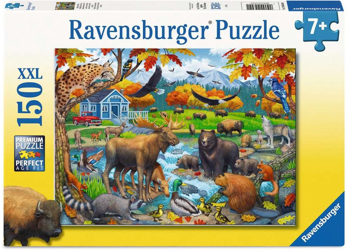 Ravensburger – wildlife gathering – kinderpuzzel – 150 stukjes