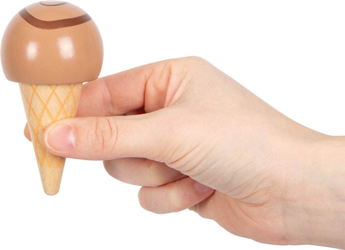 Small Foot - Holz-Kompakt-Eisstand Fresh, 6-tlg.
