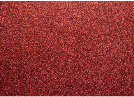 Kangaro glitterkarton - bordeaux - 50x70cm - pak ã 10 vel - k-0060k10