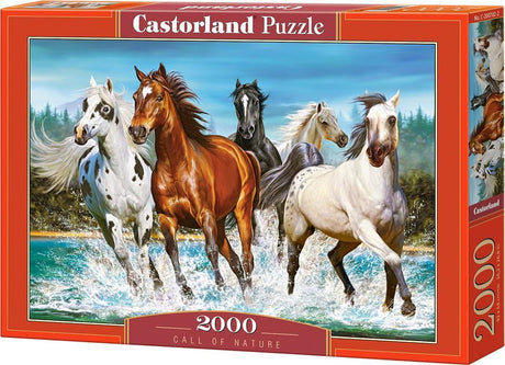 Castorland Call of Nature – Puzzle – 2.000 Teile – Satin-Finish – perfekte Passform – europäische Qualität