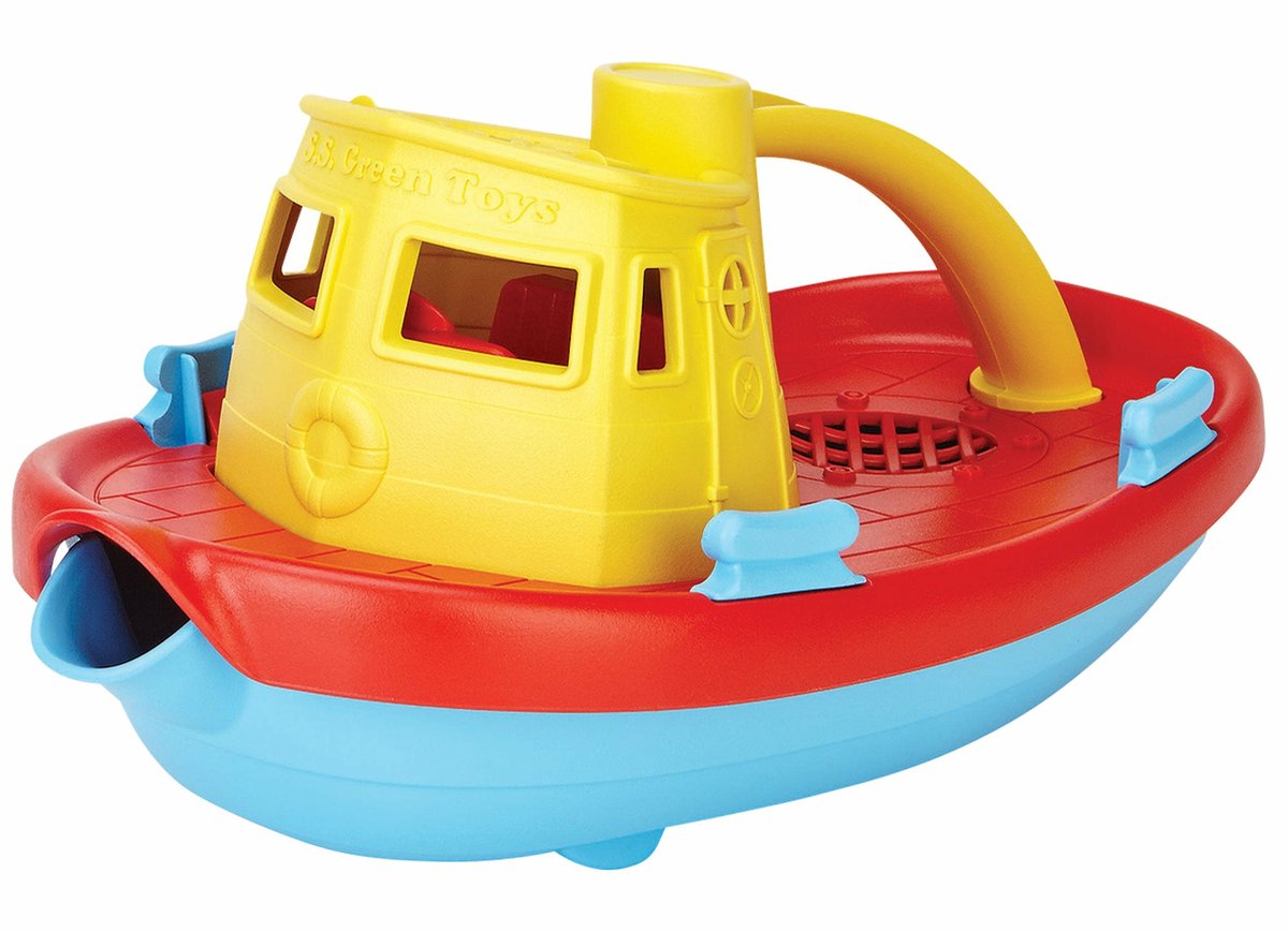 Grüner Spielzeugschlepper