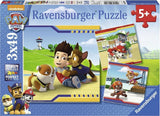 Ravensburger Puzzle Paw Patrol: Helden mit Fell – 3x49 Teile – Kinderpuzzle