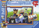 Ravensburger Paw Patrol in Aktion – 2 x 12 Teile – Kinderpuzzle