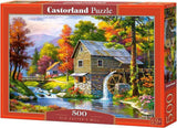 Selecta Castorland-Puzzle „Alte Suttermühle“, 500 Teile.