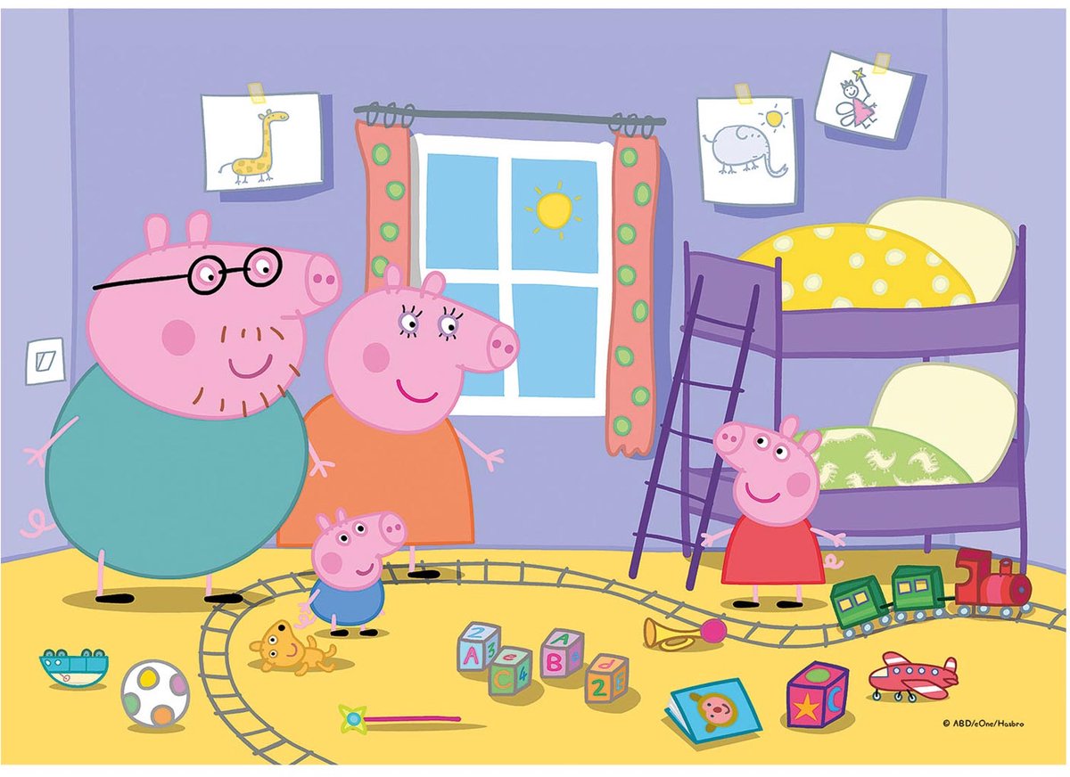 Clementoni Peppa Pig Puzzle 2 x 20 Teile