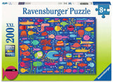 Ravensburger – funny fish friends – kinderpuzzel – 100 xxl stukjes