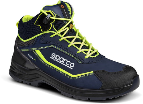 Sparco Arbeitsschuhe S3S – Indy-H Richmond – Marineblau Gelb – 42