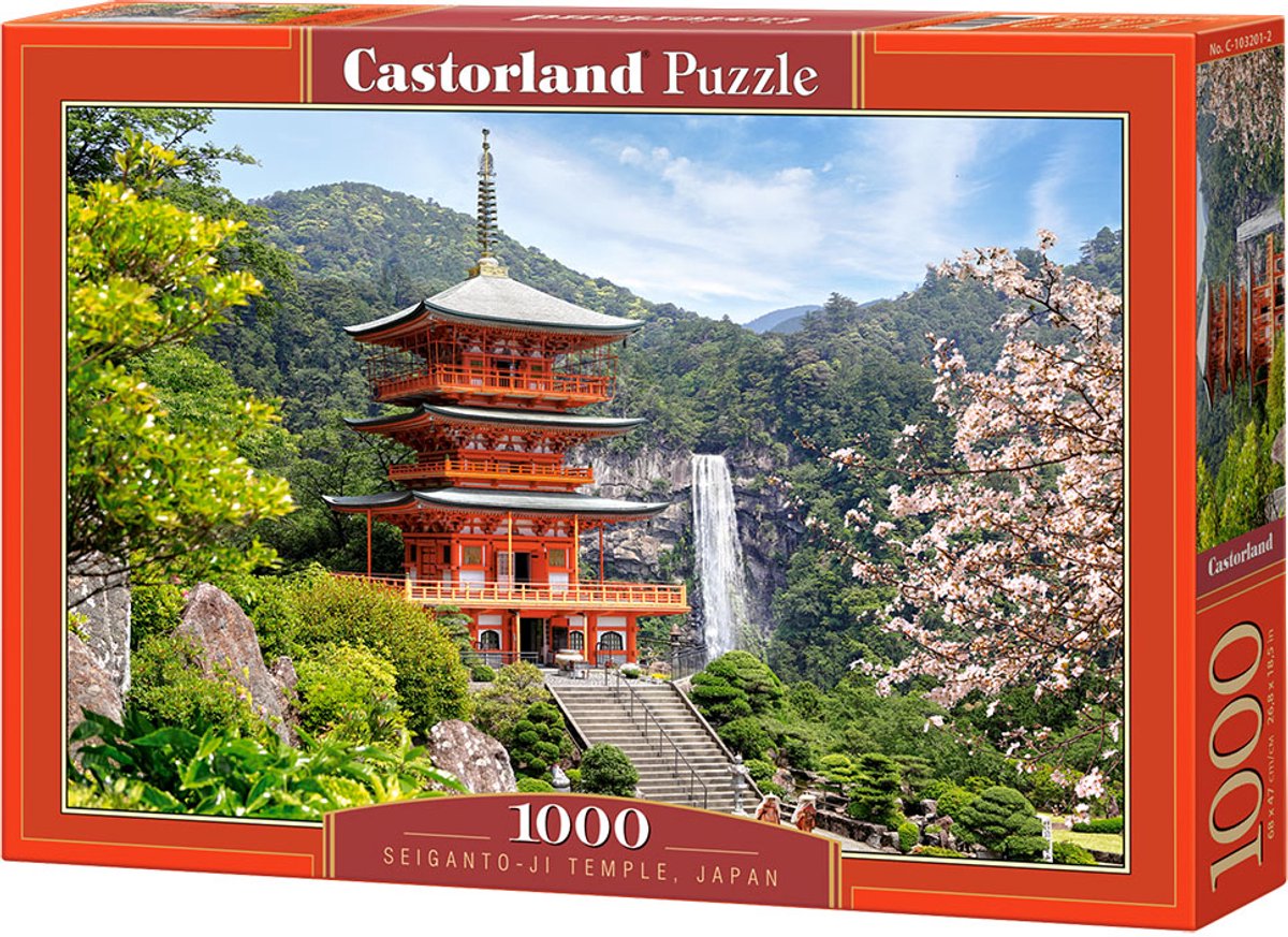 Selecta Castorland Puzzle Seiganto, Ji-Tempel, 1000 Teile.