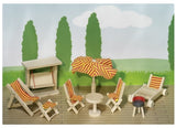 Goki Gartenset Puppenhaus