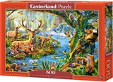 Selecta Castorland Puzzle Waldleben, 500 Teile.