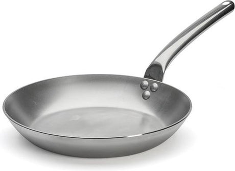 Debuyer de Buyer Carbone Plus Bratpfanne mit Edelstahlgriff – ø 28 cm – Stahlblech