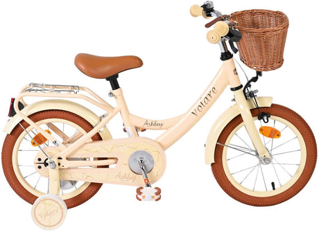 Volare Ashley Kinderfahrrad – Mädchen – 14 Zoll – Creme