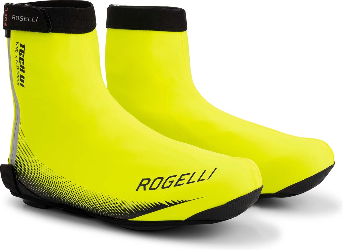 Rogelli fiandrex overschoenen - waterafstotend - fluorgeel - 40-41
