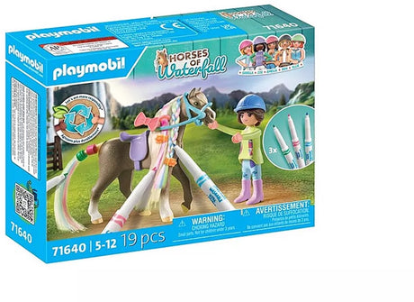 Playmobil Horses of Waterfall Pferdeset mit Markierungen – 71640