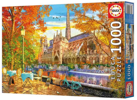 Educa – Puzzle – 1000 Teile – Otono Notre Dame – Puzzle