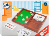 Small Foot - Spielkarten- und Würfelspiel in Holzkiste