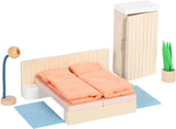 Small Foot – Schlafzimmer mit Puppenhausmöbeln aus Holz