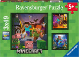 Ravensburger Puzzle Minecraft Biomes – Puzzle – 3x49 Teile