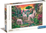 Clementoni Puzzle klassische Einhörner, 2000 Teile.