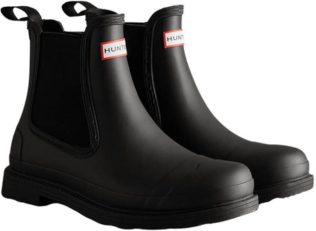 Hunter - regenlaarzen voor vrouwen - originele chelsea - zwart - maat 43eu