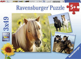 Ravensburger süße Ponys, 3x49Stk.