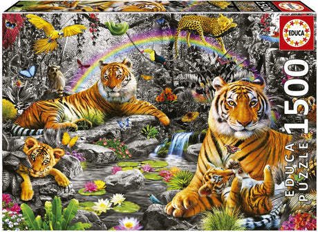 Educa - Puzzle - 1500 Teile - Tiger