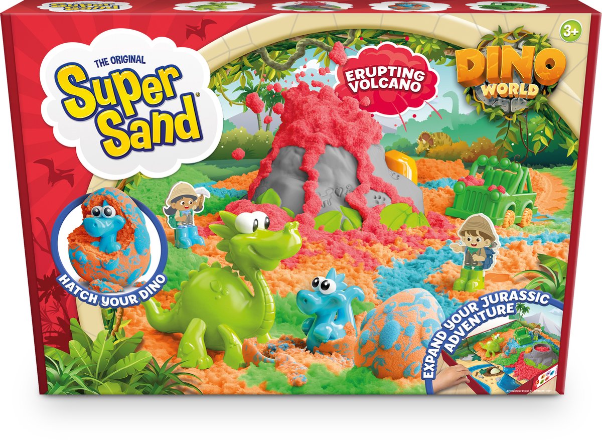 Goliath super sand dinosaur world pack - speelzand