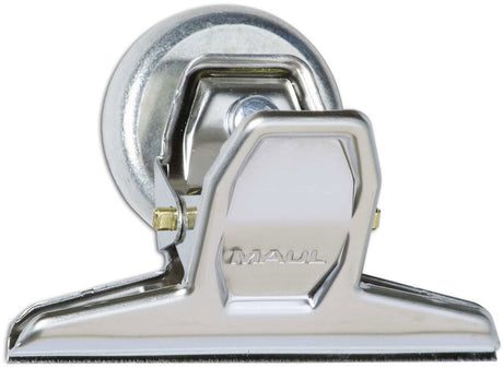 Maul Profi Büroklammer - Silber - Metall - 3 Stück - 5,5 x 7,5 x 5 cm -