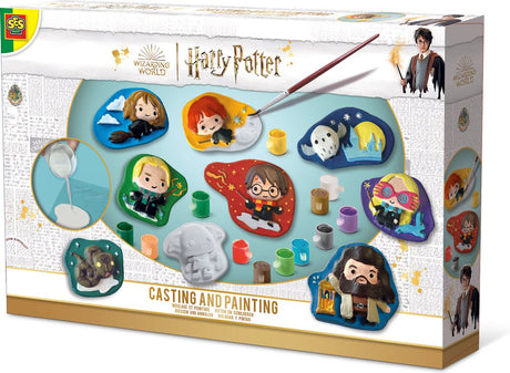 Ses Creative – Harry Potter – Gipsabdruck – Bastelset mit Farbe, Gips und Aufklebern