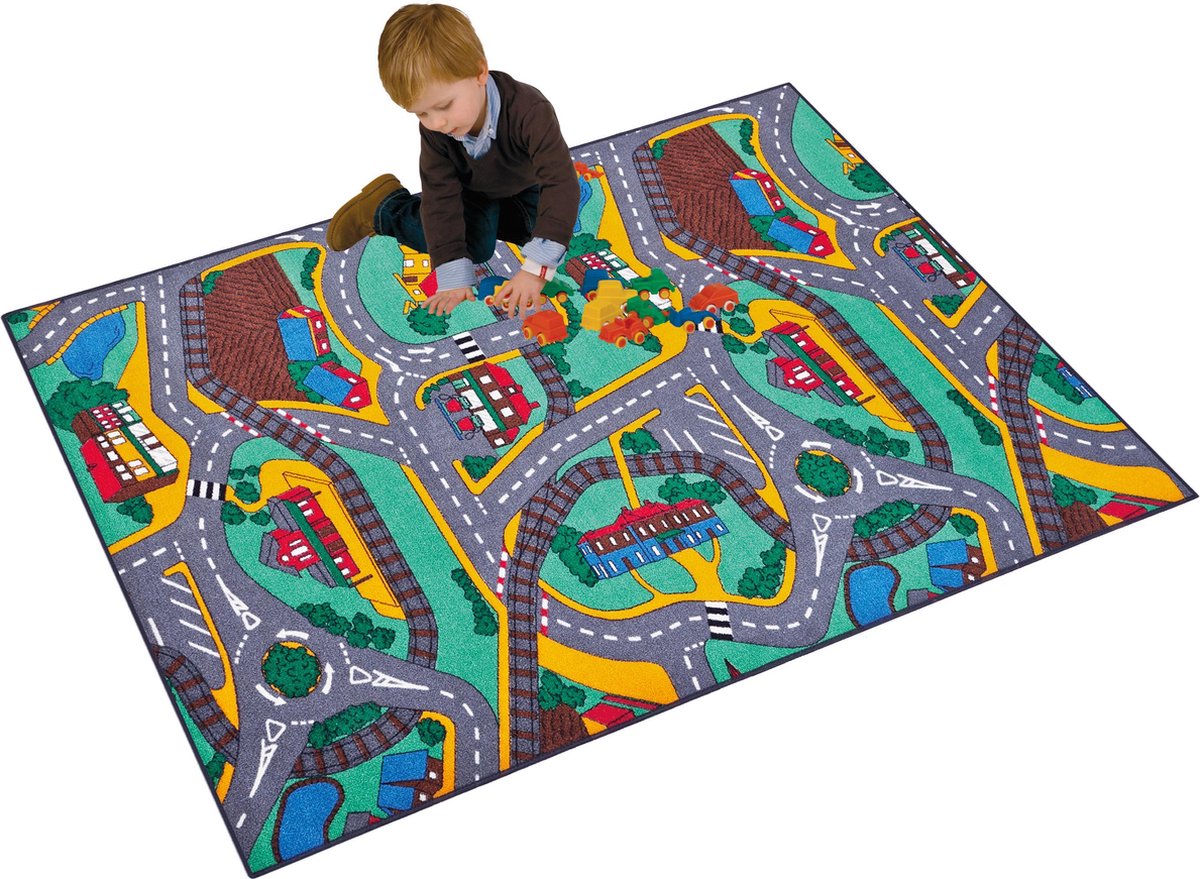 Spielmatte Stadt, 95x133cm