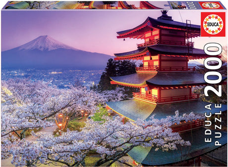 Educa – Puzzle – Mont Fuji Japan – 2000 Teile – Puzzle