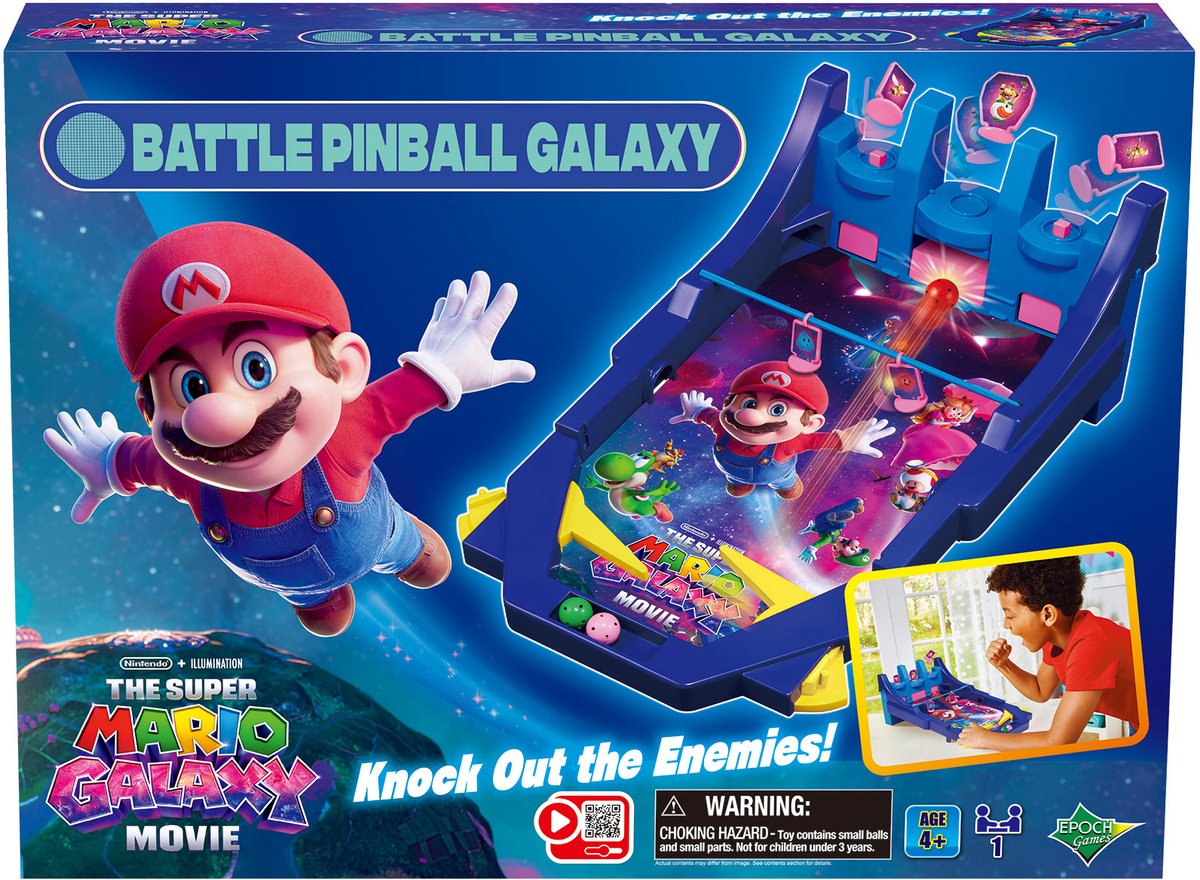 Epoch games the super mario bros. movie 2 battle flipperkast