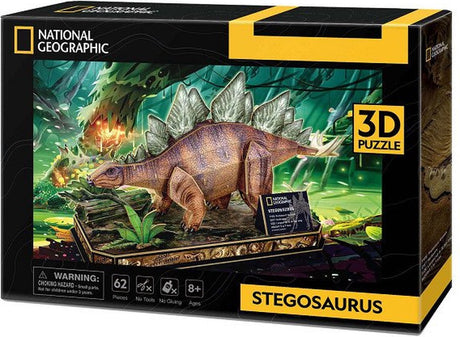 National Geographic 3D-Puzzle Stegosaurus