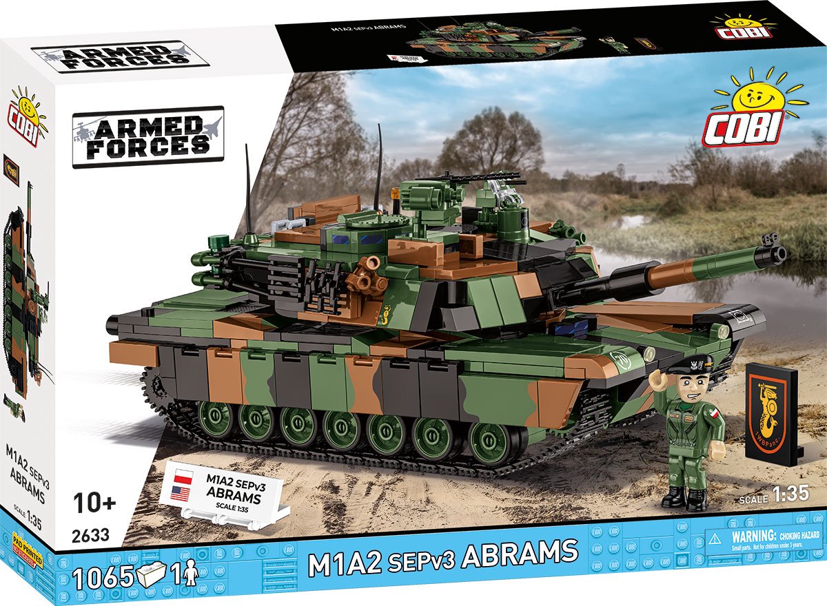 Cobi 2633 m1a2 abrams