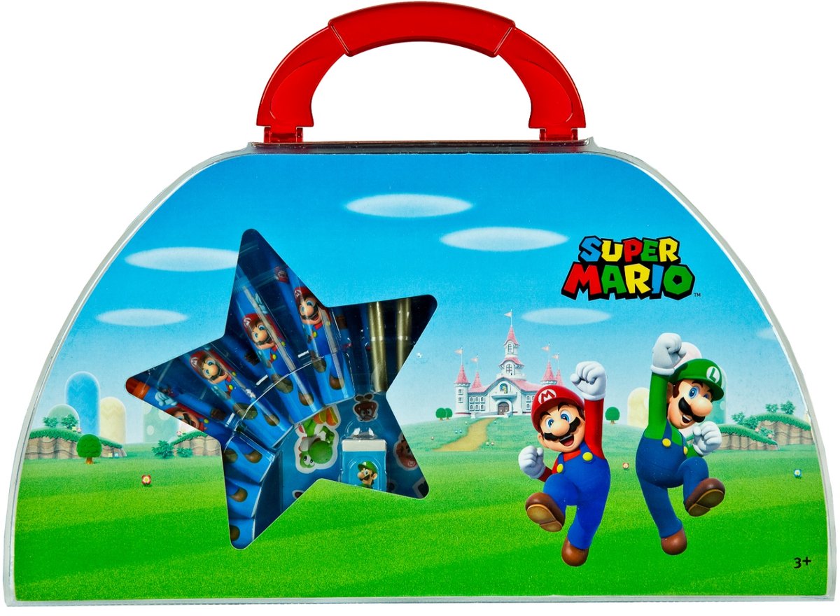 Super Mario Farbkoffer, 51-tlg.