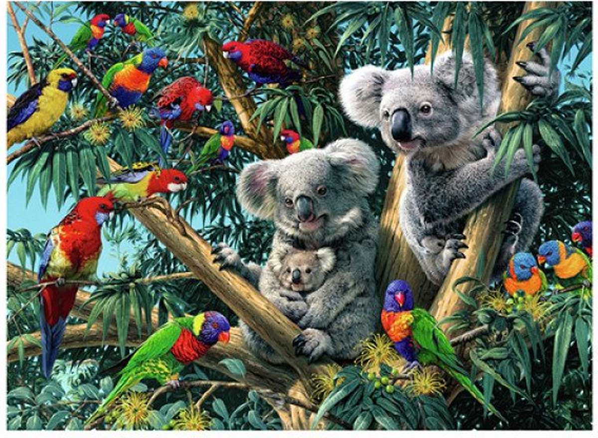 Ravensburger Bein Puzzle Koalas im Baum, 500st.