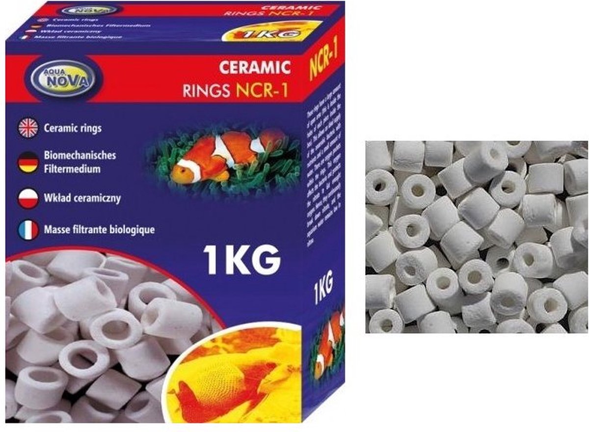 Aqua nova ceramische ringen 1 kg