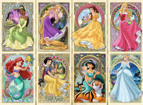 Ravensburger Puzzle Disney Prinzessin – 1000 Teile aus Pappe.