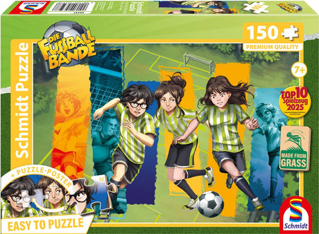 Schmidt - Puzzle - Die Fußballbande, die Mannschaft der - die Fußballbande - 150 Teile - Kinder - ab 7 Jahren