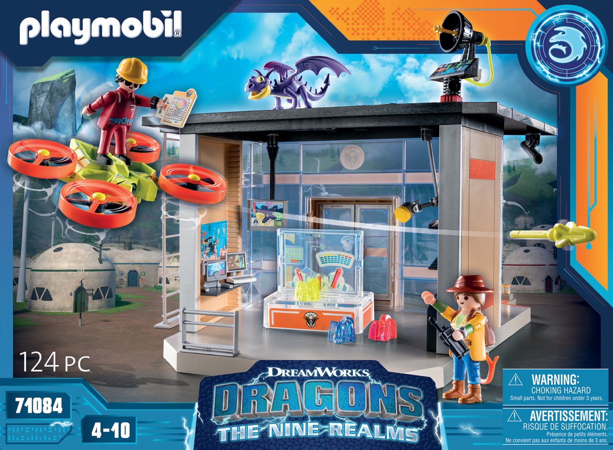 Playmobil-Drachen: Das Icaris-Labor der neun Reiche – 71084