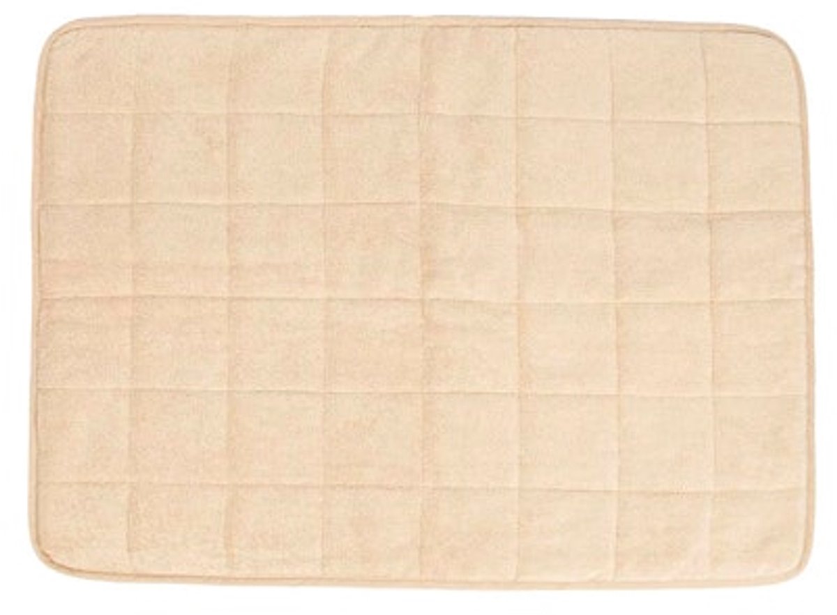 Ebi noir japandi Badematte – 80 x 60 cm