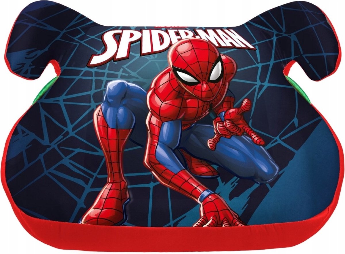 Marvel Spider-Man Sitzerhöhung Auto 15-36 kg blau rot